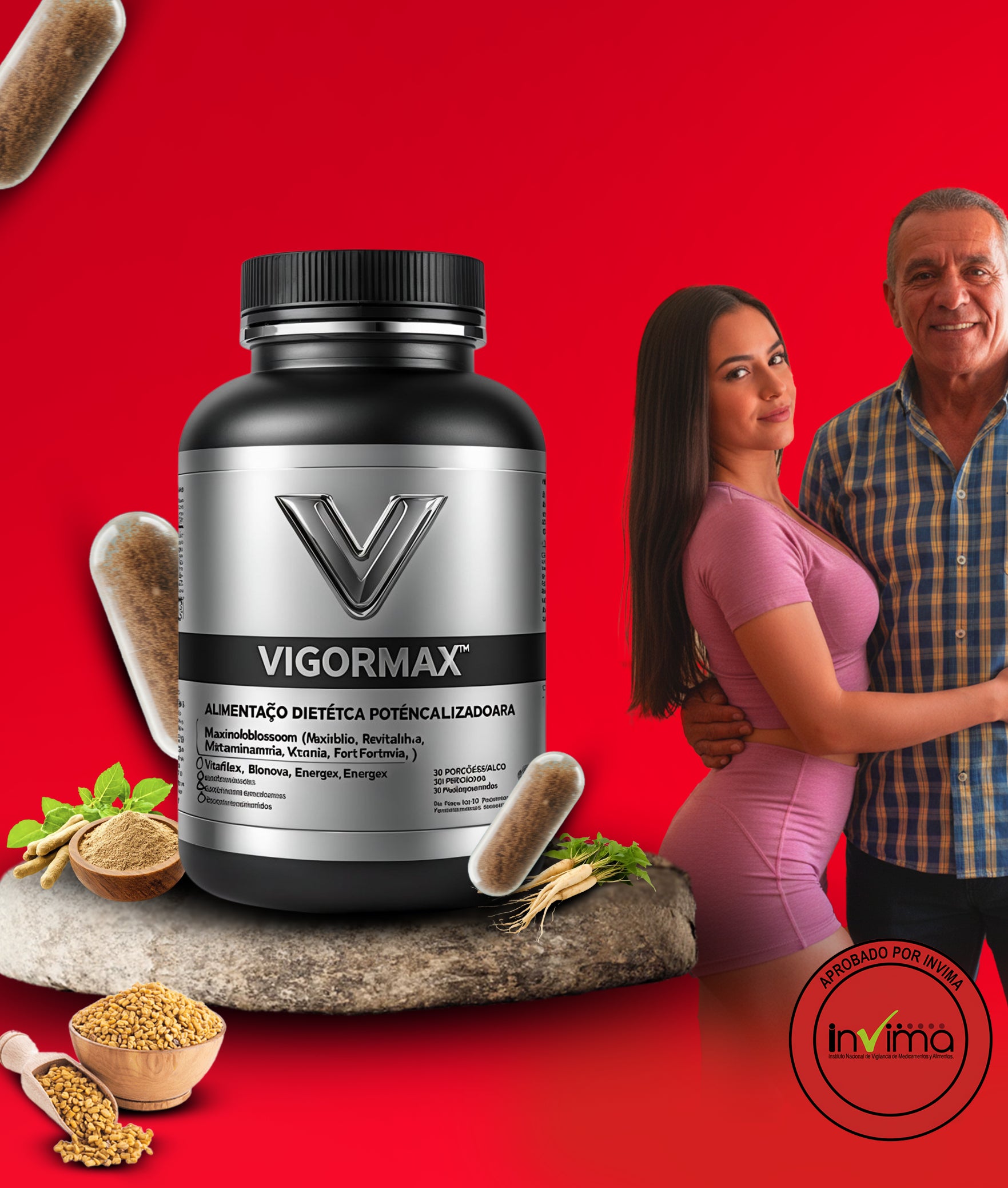 Vigor Max - 6 Frascos = 3 Gratis! (Oferta Especial) 🎁
